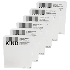 72-Count: KIND Almond Peanut Butter Dark Chocolate Original Snack Bars