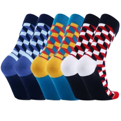 3-Pack: Extreme Fit Unisex Graduated Compression Crew Length Support Socks