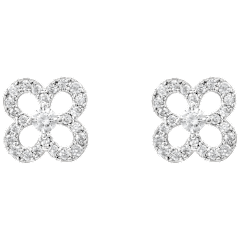 Donatello Gian Solid Sterling Silver Pavé Earrings