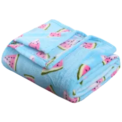 Luxury Home Ultra Soft Novelty Fun Micro Plush Throw Blanket