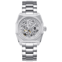 Heritor Elliott Reloj Automático con Banda de Acero Inoxidable