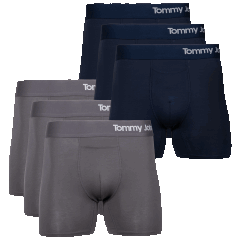 6-Pack: Tommy John Boxer Briefs & Trunks