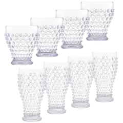 8-Pack: TableCraft Simply Swell Collection Tumblers