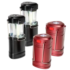 4-Pack: BrightEase Multi-Use Pop Up Lantern & Spotlight