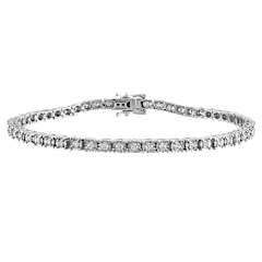 The Lab-Grown Diamond Tennis Bracelet
