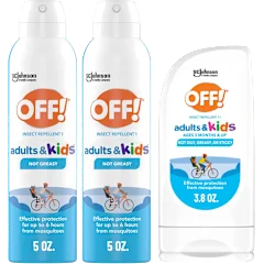 3-Pack: OFF! Adults & Kids Aerosol & Lotion