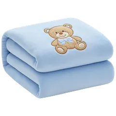 Luxury Home Baby Soft Knit Throw Blanket