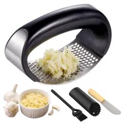 Cheer Collection Garlic Press Rocker Set