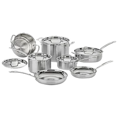 Cuisinart Multiclad Pro 12-Piece Triple-Ply Cookware Set