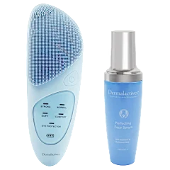 Dermalactives Cleanse & Perfect Bundle with Cleansing Brush & Face Serum