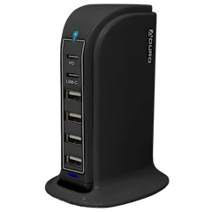 Aduro PowerUp PD Power Tower Multi-Port Charging Station