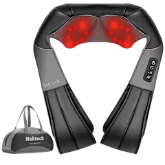 Nekteck Deluxe Shiatsu Neck and Back Massager