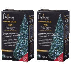 2-Pack: Roman Lights Superbright Universal USB Multifunction LED Lights