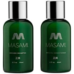 MASAMI Mekabu Hydrating Travel Shampoo & Conditioner