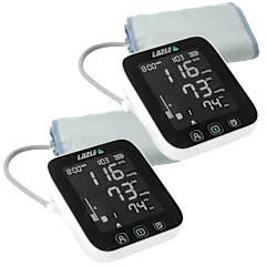 2-Pack: Lazle Automatic Digital Blood Pressure Monitors