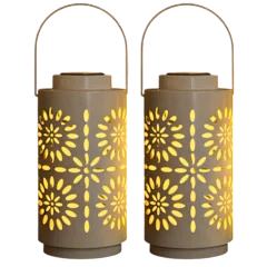 The Solar Powered Flower Lanterns