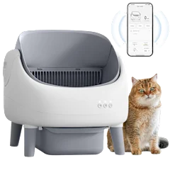 The Self-Cleaning Smart Litter Box