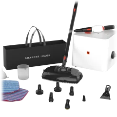 Sharper Image Multi-Functional Canister Steam Cleaner with Steam Mop