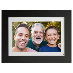 Brookstone Classic 8" PhotoShare WiFi Digital Picture Frame
