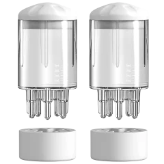 2-Pack: Amore Paris Portable Hair Oil Scalp Applicator Comb & Massage Brush