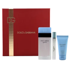 Set de regalo de fragancias Dolce & Gabbana Light Blue Eau de Toilette para m...