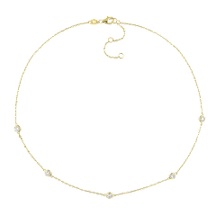 The Lab-Grown Diamond Station Necklace