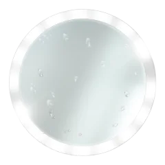 Brookstone LED Shower Mirror Wireless Speaker