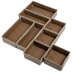 Whitmor 8-Piece Drawer Organizers
