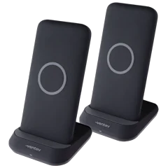 Paquete de 2: Batería Externa Inalámbrica Ventev de 10,000mAh y Base de Carga