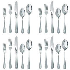 Mueller 40-Piece Timeless Flatware Set