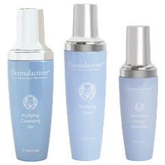 Dermalactives Purifying Basics Bundle: Purifying Cleanser, Toner & Triple Power
