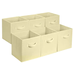 6-Pack: Cheer Collection Fabric Storage Cubes