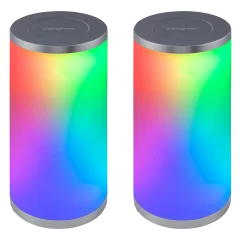 2-Pack: Enbrighten LED Tabletop Lamps