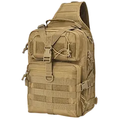 JupiterGear Tactical Molle Sling Backpack with Adjustable Strap