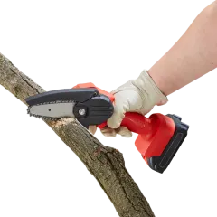 Hammacher Schlemmer 21V Mini 4" Cordless Chainsaw