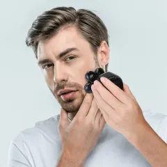 Vysn Mens IPX6 5-In-1 Waterproof IPX6 Head & Beard Trimmer Kit