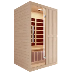 The Two-Person Infrared Home Sauna
