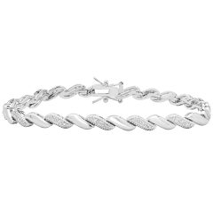 Jaclyn Smith 1 Carat Sparkling Moissanite San Marco Bracelet