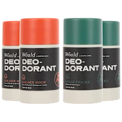 4-Pack: Would Aluminum Free Natural Deodorant for Men