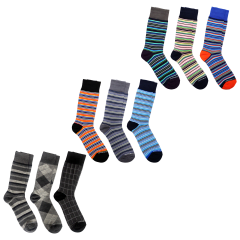 9-Pack: Unsimply Stitched Mens Dress Socks