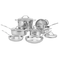 Cuisinart Chef's Classic 11-Pc Stainless Steel Set