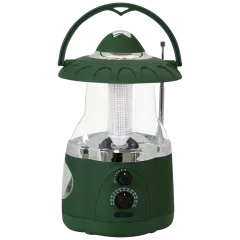 Infinite Basics North Point Lantern & Flashlight with Built-in AM/FM Radio