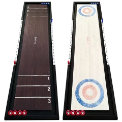 The Classic Tabletop Shuffleboard and Curling Game