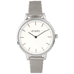 Simplify el Reloj para Dama 5800 con Correa de Malla