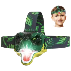 Skywin Kids Roaring T-Rex Dinosaur LED Headlamp