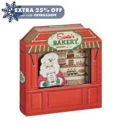 Mr. Christmas Illuminated Nostalgic Wooden Storefronts