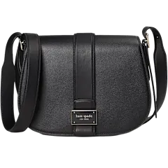 Kate Spade Nouveau Textured Leather Medium Saddle Crossbody