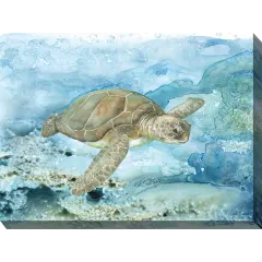 The Sea Turtle Outdoor Canvas Art