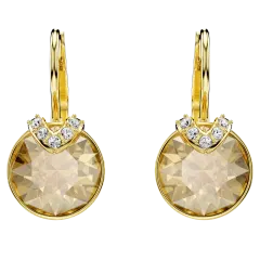 Swarovski Bella V Round Cut Crystal Drop Earrings