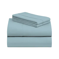 Luxury Home Ultra Soft 100% Cotton 4-Piece Deep Pocket Bed Sheet Set